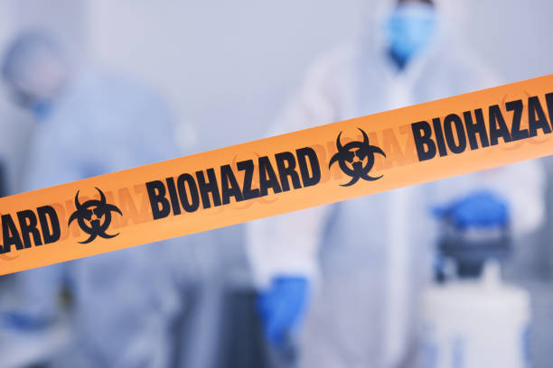 Professional Drug Lab Cleanup technician working in McLean, TX